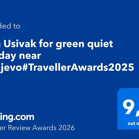 Villa Usivak For Quiet Near Sarajevo# Travelersawards 2026